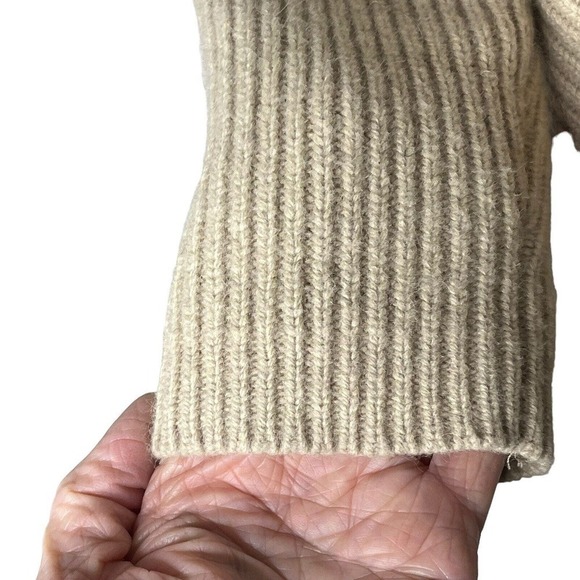 Sundance Size S Cardigan Open Shawl Collar Waterfall Boho Angora Lambswool - Picture 8 of 11